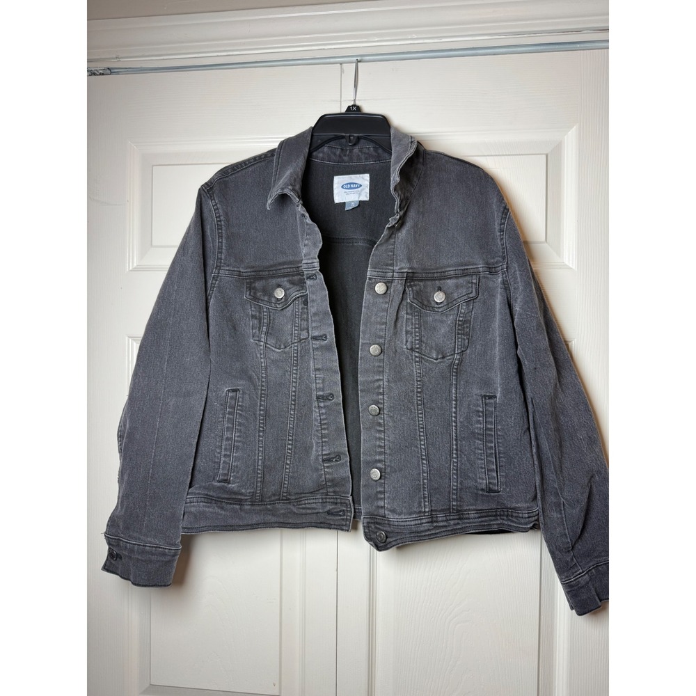 Old Navy‎ Women's Black Denim Jacket